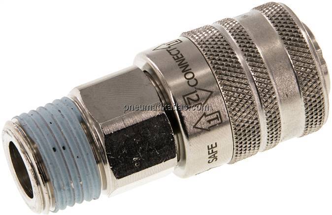 Sicherheits-Kupplungsdose (NW7,2) R 1/2"(AG), Standard