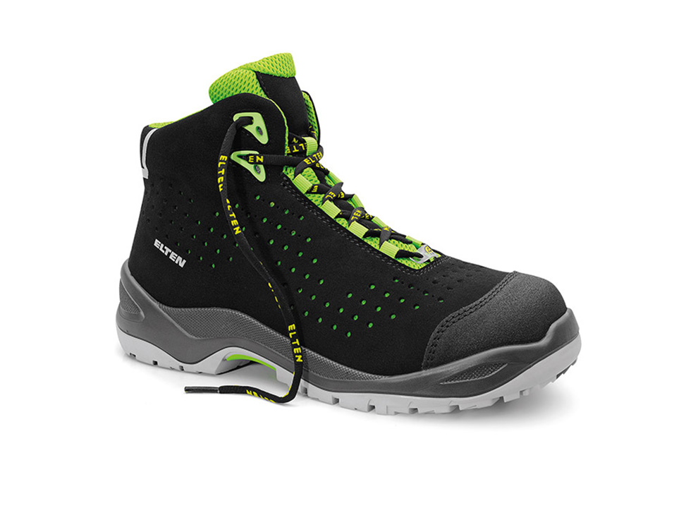 Sicherheitsschnürstiefel IMPULSE green Mid ESD S1PS