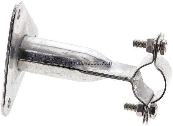 Messgerätehalter DIN 16281, 100mm Ausladung, 1.4571