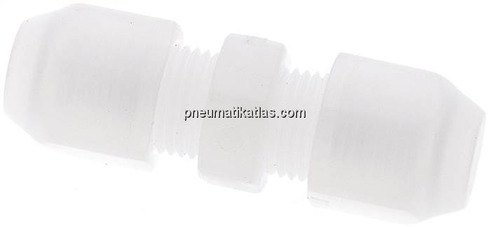 Gerade Schlauchverbindung 6x4mm, Polypropylen