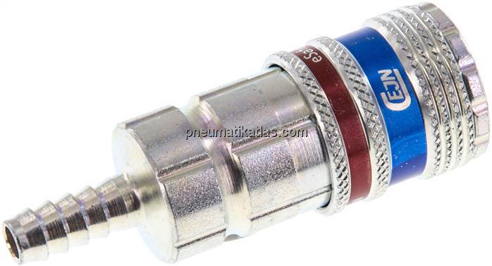 Sicherheits-Kupplungsdose (NW7,2) 6 (1/4")mm Schlauch, CEJN