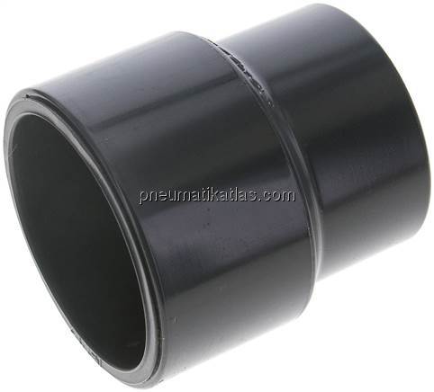 Klebemuffe, PVC-U, 75x90mm - 63mm