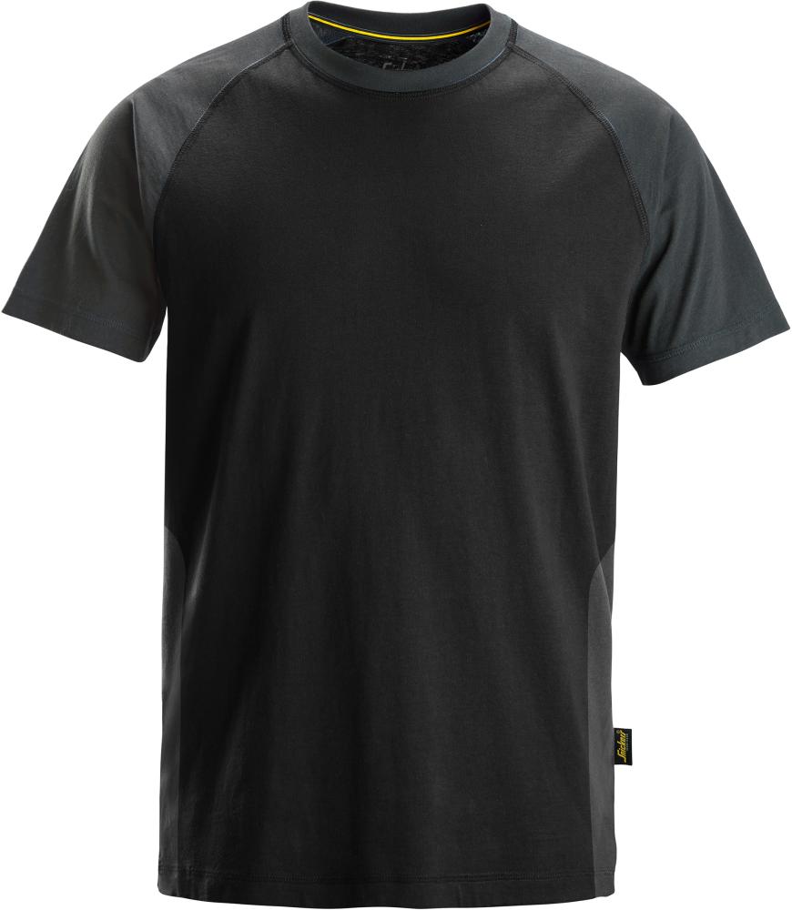 2-Farben T-Shirt 3XL, schw-stahlg Snickers Snickers