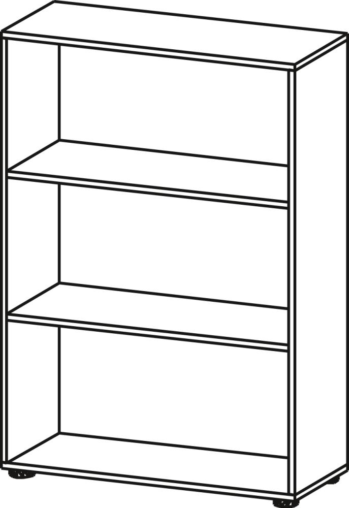 Regal 3 OH B 800 mm Nussbaum