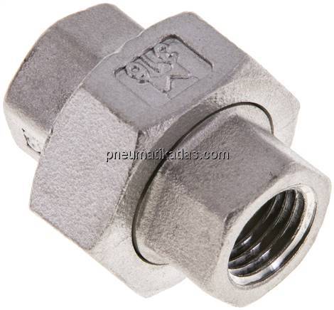 Verschraubung kon. dichtend NPT 1/4" (IG),1.4408