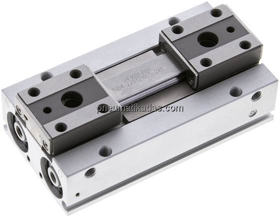 Parallelgreifer (flach) Kolben 16mm, axialer Druckanschluss