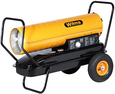 Heissluftturbine B 125 40,0 kW 230 V interner Tank 19 Liter Wilms