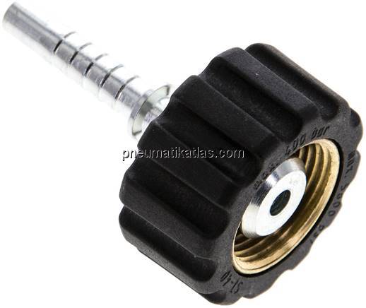 Pressanschluss DKW, M 22x1,5, Stahl verzinkt