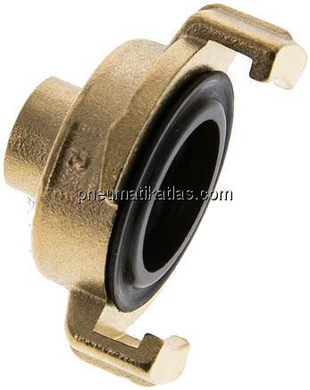 GK-Schlauchkupplung,G 1/4"(IG), Messing