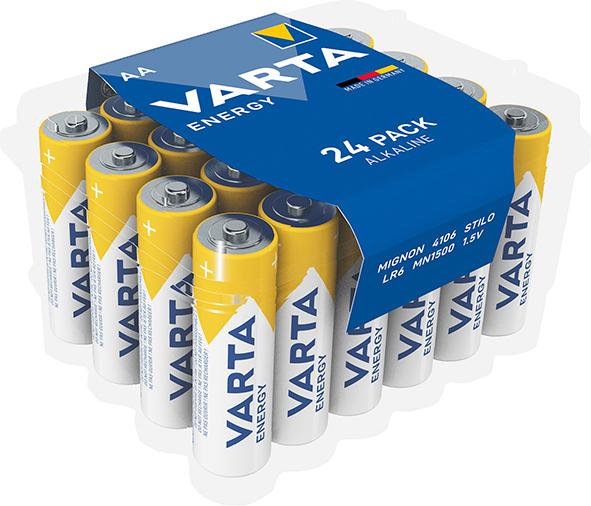 Batterie Energy AA 24er Box VARTA