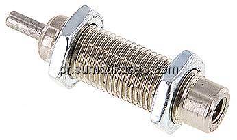 Einschraub-Pneumatikzylinder Kolben 6mm, 15mm Hub