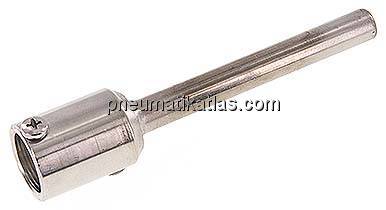 Schutzrohr zum Einschweißen (Ø 24 mm), 100mm, 1.4571