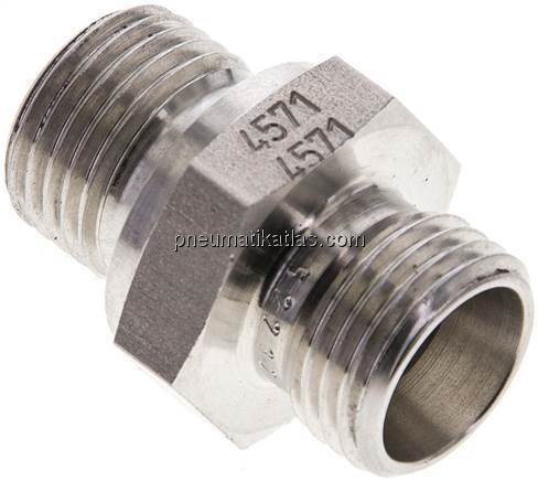 Gerade Schneidringverschr. M 16x1,5-10 L (M16x1,5), ohne Mutter & Schneidring, 1