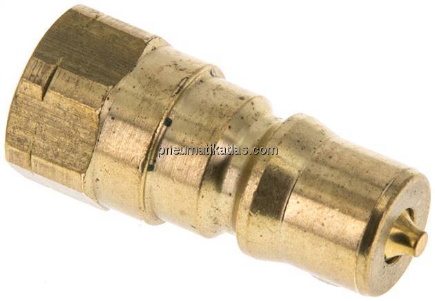 Hydraulikkupplung ISO 7241-1B, Stecker, NPT 1/8"(IG),Messing