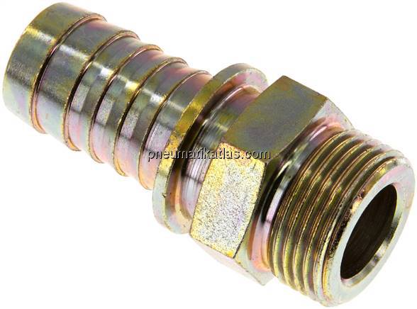 Gewindetülle, Sicherungsbund G 1"-25 (1")mm, Stahl verzinkt