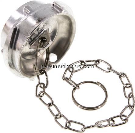 Tankwagenkupplung Verschlussstopfen, Aluminium für MK 50 MS