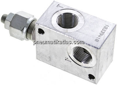 Druckbegrenzungsventil 3x G 1/2", 100 - 350 bar, max. 30 l/min