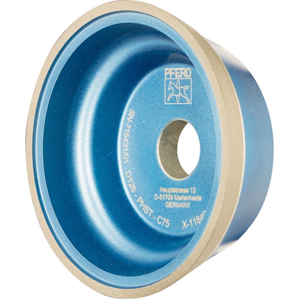 Dia.- und CBN-Werkzeuge Kunstharz 11V9 100-3-10-20 D 126 PHST C75