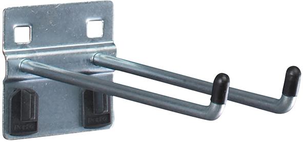 Doppelhaken B20xT150xH60xD6 mm für Lochplatten für Lochplatten bott