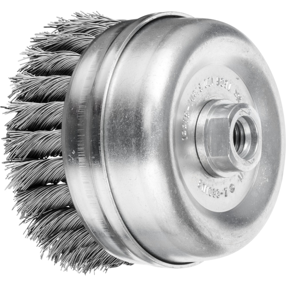 Topfbürsten mit Gewinde TBGR 100/5/8 ST 0,50