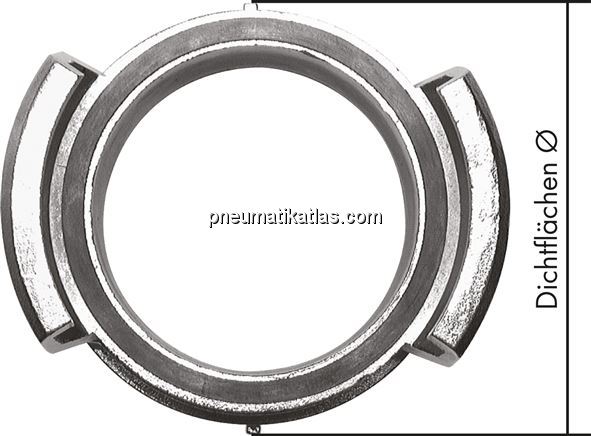 Detailansicht: Größenbestimmung Guillemin-Kupplung