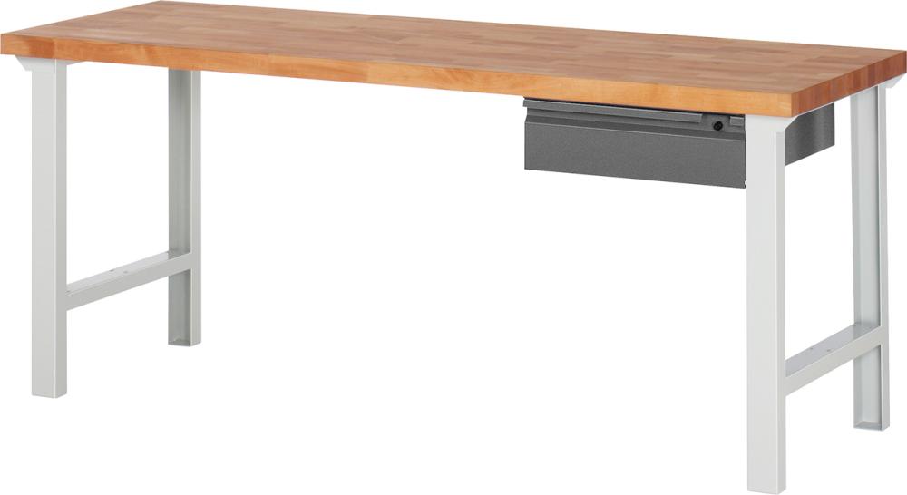 Werkbank Serie Basic 7 Modell 7001-1 B2000xT700xH840mm RAL7035/7016