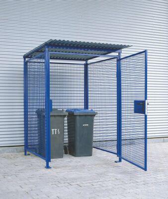 Universalbox B1500xT1500xH2200 mm zinkgrundiert, RAL5002