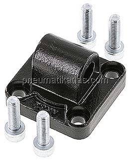 ISO 15552-Laschenschwenkbefestigung 32 mm, Stahl brüniert