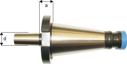 Bohrfutteraufnahme DIN2080 SK40-B16 FORTIS