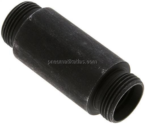 Schott-Anschweißverschraubung 22 L (M30x2), ohne Mutter & Schneidring, Stahl pho