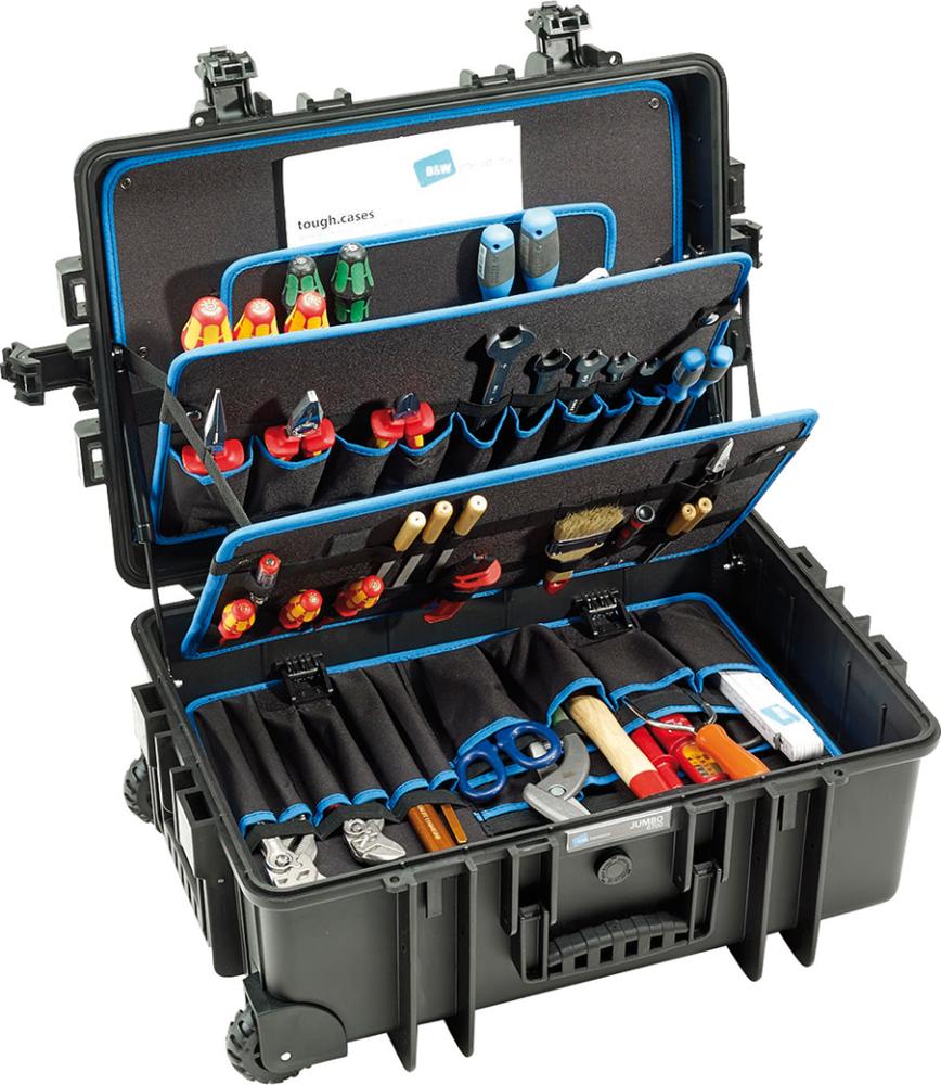 Werkzeugtrolly Jumbo 6700 539x395x225mm B+W