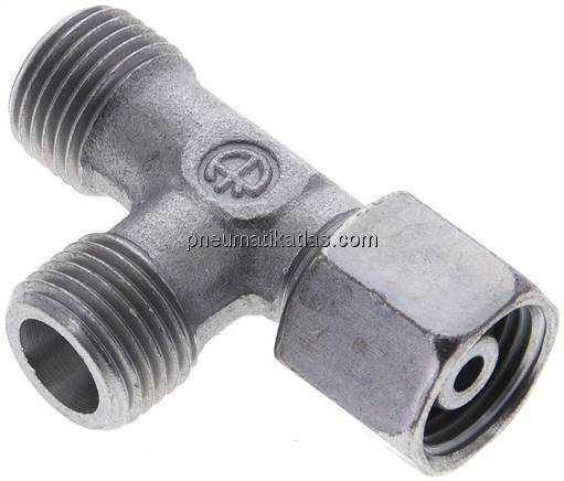 Einstellb. L-Schneidringverschraubung 8 S (M16x1,5), ohne Mutter & Schneidring, 