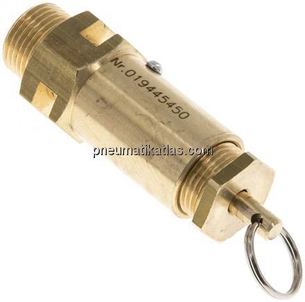 Sicherheitsventil G 3/8" (DN10), 4 - 8 bar