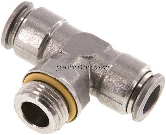 T-Steckanschluss G 1/2"-12mm, IQS-Edelstahl