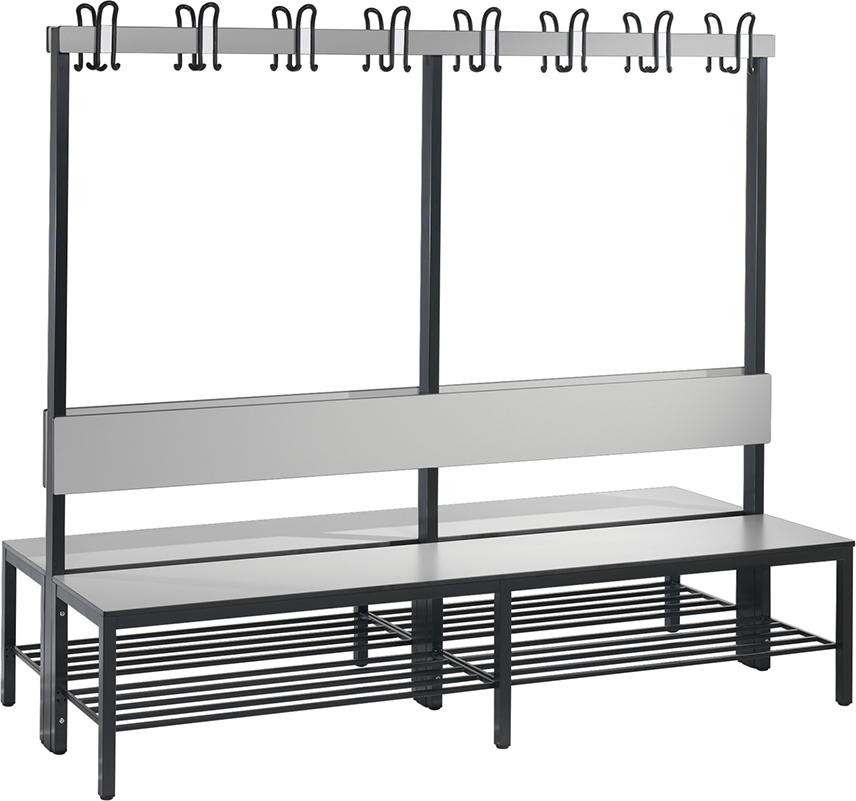 Garderobenbank Basic PlusH1650xB1960xT760mm