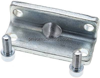 Fußbefestigung für Kompaktzylinder 80 mm