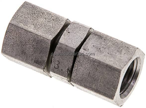 Gerader Verbinder 60°-Konus, G 1/8"-G 1/8", 1.4571