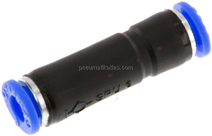 Steckanschluss, selbstabsperrend 6mm, IQS-Standard