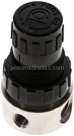 Druckregler, 1.4436/POM, G 1/4", 0,2 - 3bar (nicht rücksteuerbar)