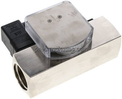 Durchflussmesser/-wächter, 1 - 4 l/min, Messing vernickelt