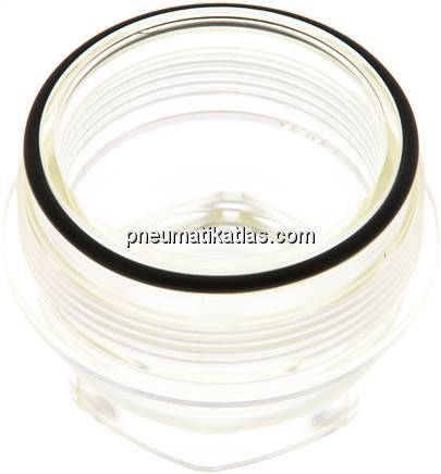 Siebtasse Klarsicht für Gewinde R 1" & R 11/4" (Druckregelbereich 1,5 - 6 bar)