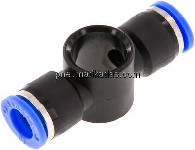 Steckanschluss, T-Ringstück G 3/8"-10mm, IQS-Standard
