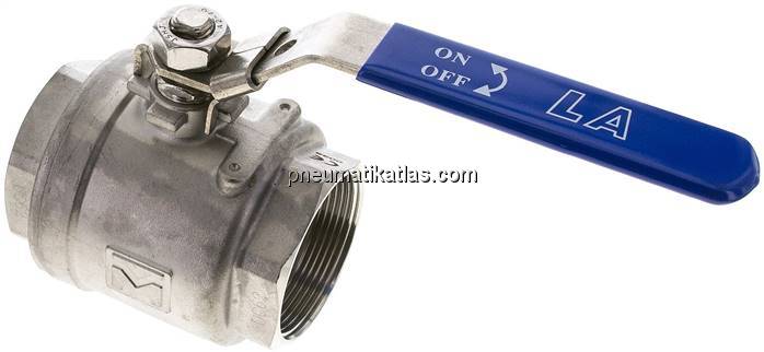 Edelstahl-Kugelhahn, Eco-Line sehr leicht, G 2", PN40