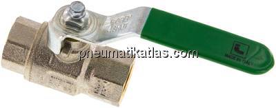 Messing-Kugelhahn, Rp 1/2", -0,9 bis 50bar, für Trinkwasser