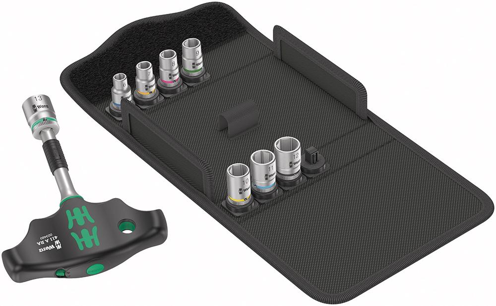 Steckschlüssel-Satz Kraftform Kompakt 400 RA Wera