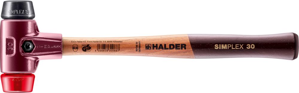 Schonhammer SIMPLEX Gummi/Plastik 60mm HALDER