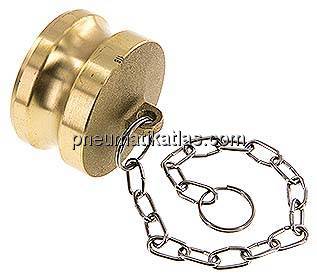 Kamlock-Verschlussstecker (DP) 2-1/2", Messing