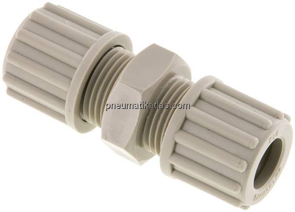 Gerade Verschraubung 12x10mm, Polypropylen