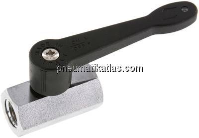 Minikugelhahn langer Griff, G 1/4" Innengewinde, PN 15