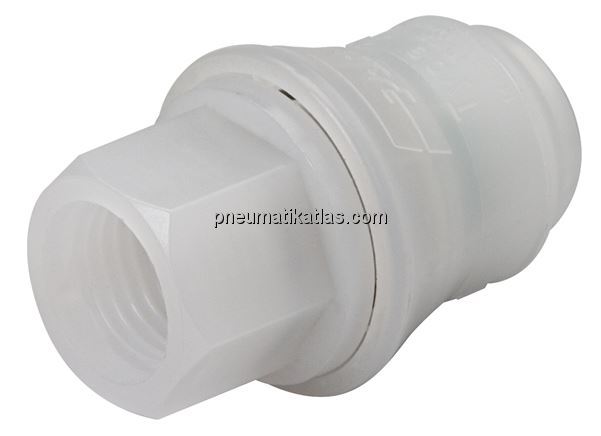 Exemplarische Darstellung: Kupplungsdose mit Gewin